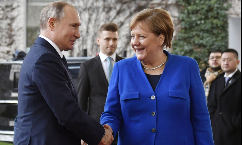 Addio Angela Merkel Bundestag Vladimir Putin