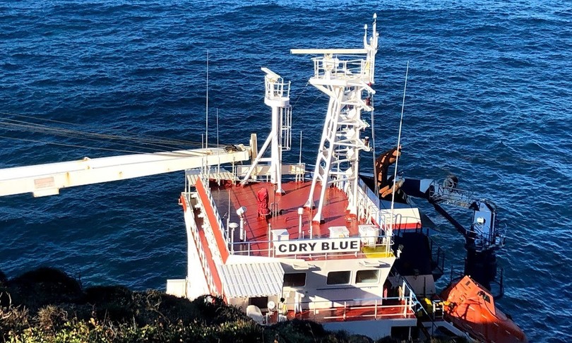 cargo naufragio sardegna sant antioco