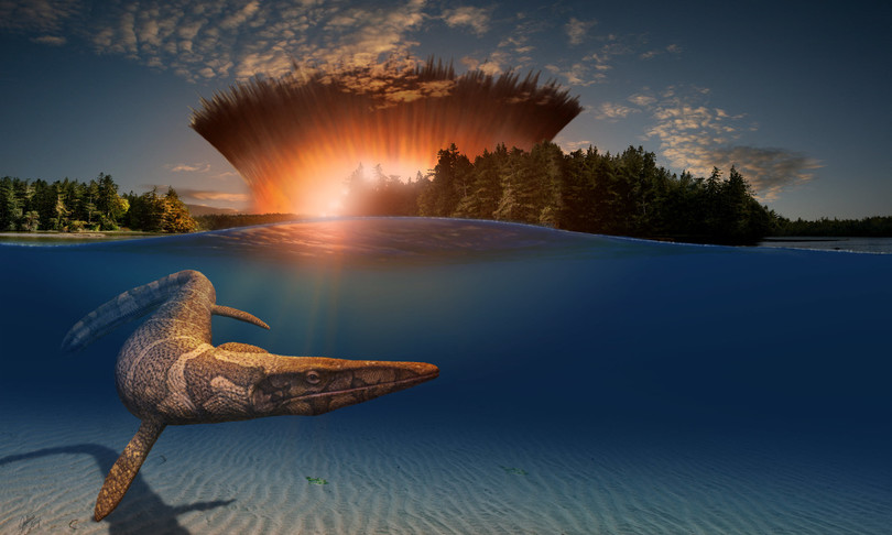 trovata traccia dello tsunami che uccise i dinosauri