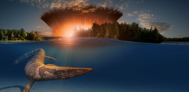 È stata trovata la traccia dello tsunami che uccise i dinosauri
