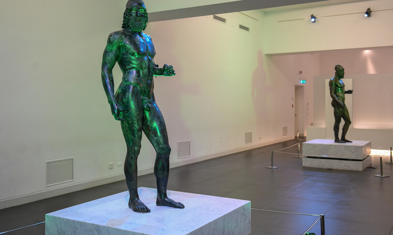 bronzi riace ricerche terza statua