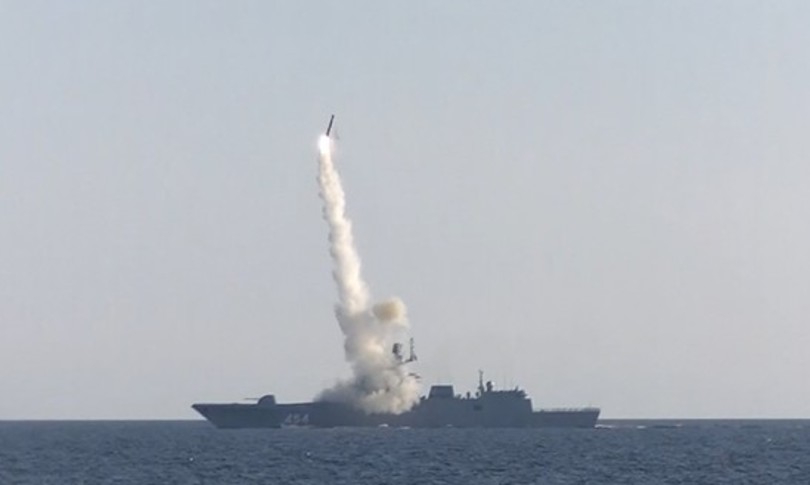 russia test missile ipersonico zircon