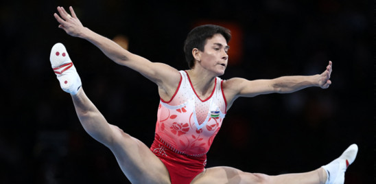 Oksana Chusovitina, la ginnasta più anziana di sempre ai Giochi