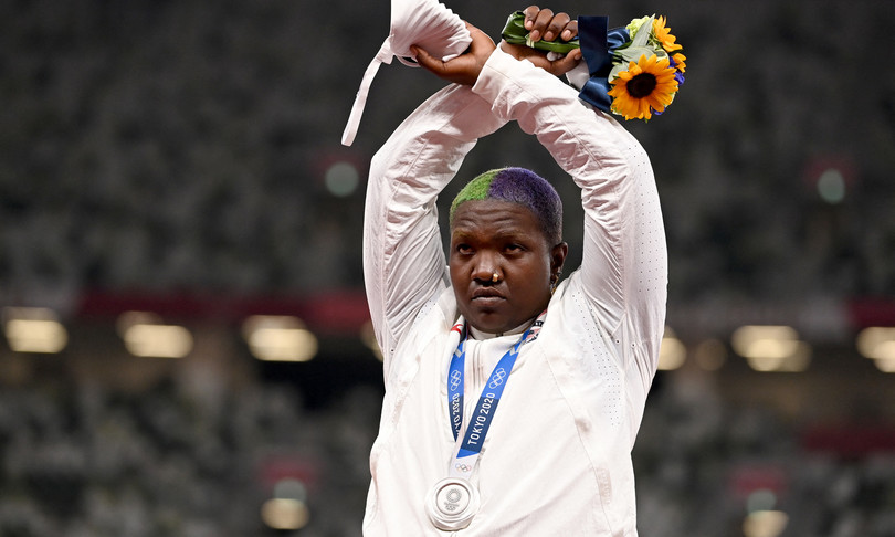 tokyo 2020 Nessuna sanzione per la protesta di Raven Saunders dal podio