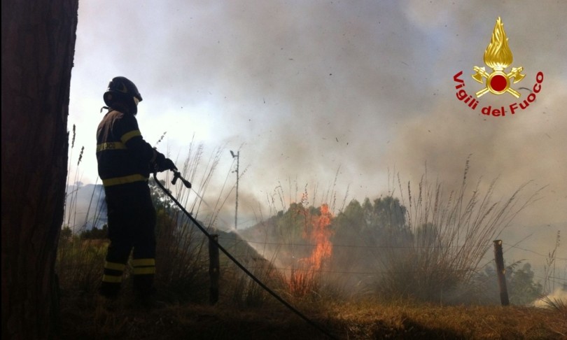 Emergenza incendi sud