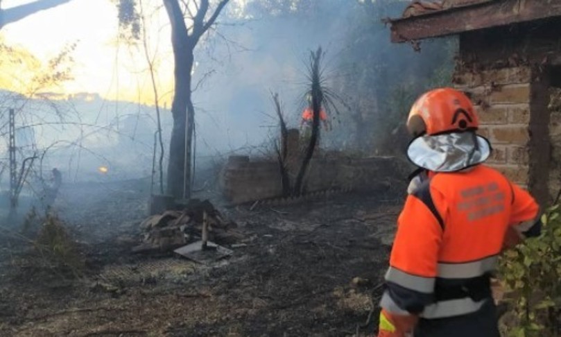 maxi incendio roma capena via tiberina