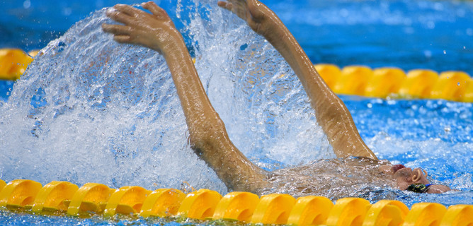 Nuotatrice paralimpica italiana