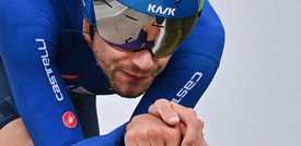 Filippo Ganna è campione del mondo di ciclismo nella prova a cronometro