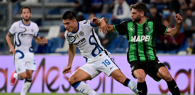 L'Inter rimonta il Sassuolo, al Mapei finisce 1-2