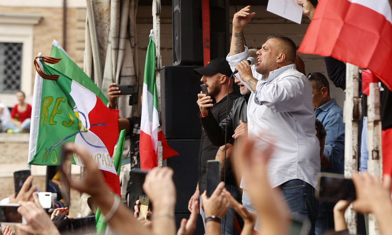 green pass forza nuova rivoluzione non si ferma