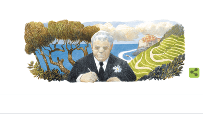 doodle google montale