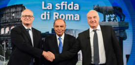 Finale avvelenato della campagna elettorale per il Campidoglio tra Michetti e Gualtieri