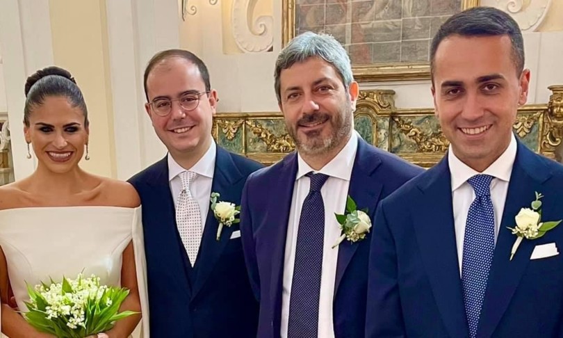 Fico Di Maio testimoni matrimonio deputato M5s