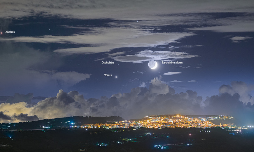 nasa bagliore leonardo sicilia spazio