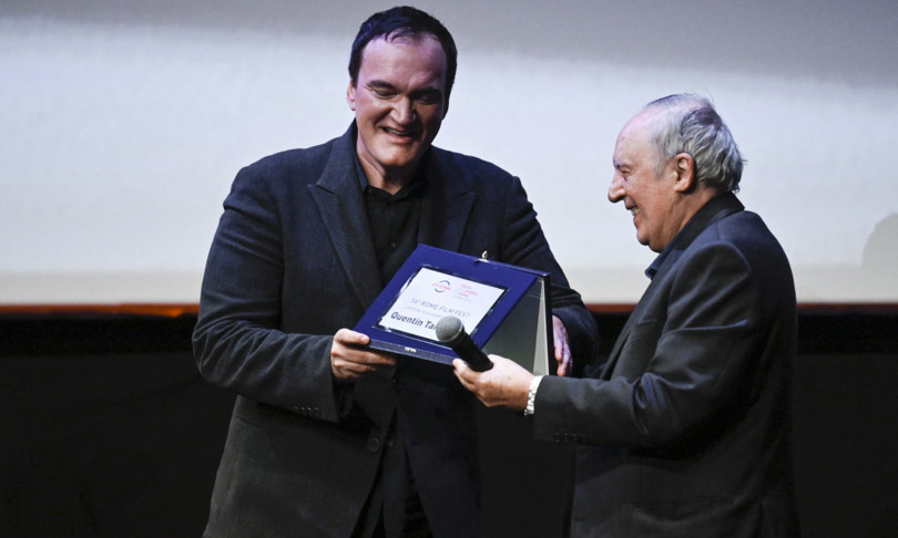 quentin tarantino premio carriera roma dario argento