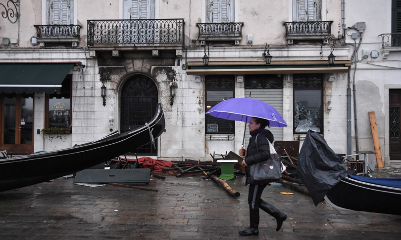 maltempo venezia allarme acqua alta mose