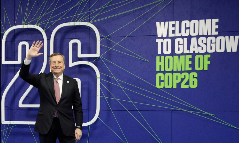 glasgow draghi cop26 glasgow clima