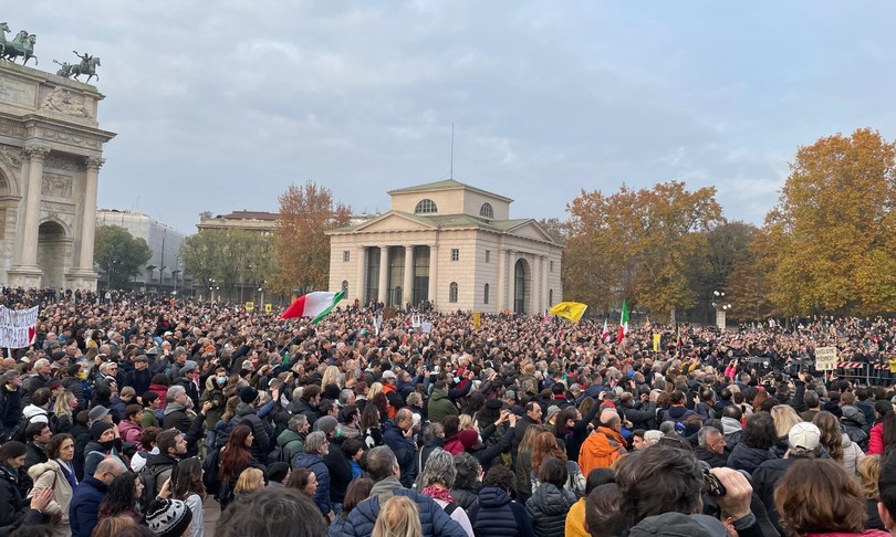 manifestazioni protesta no green pass