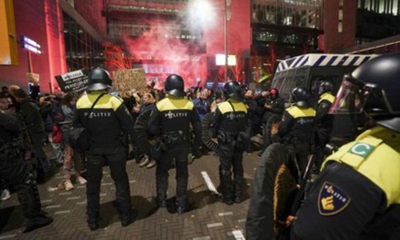 mappa proteste no vax europa