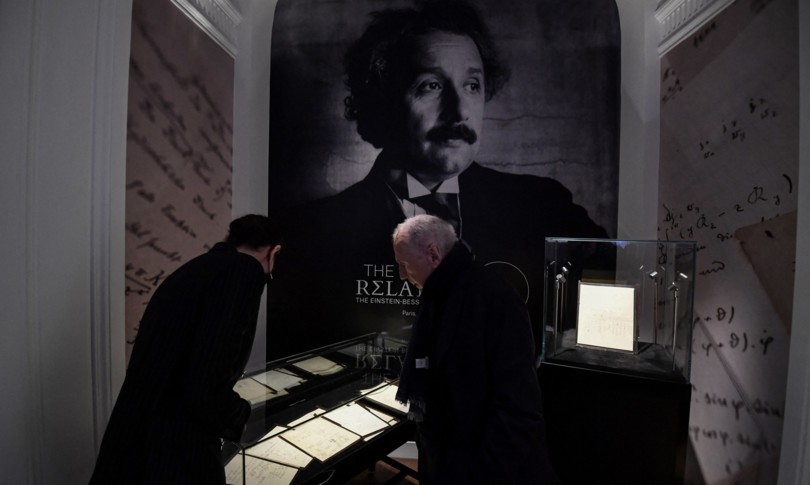asta manoscritto einstein teoria relativita