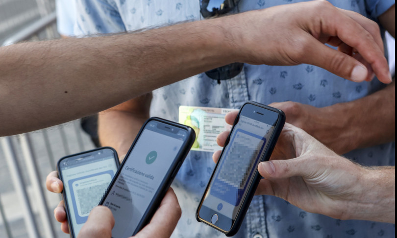 green pass falsi su telegram