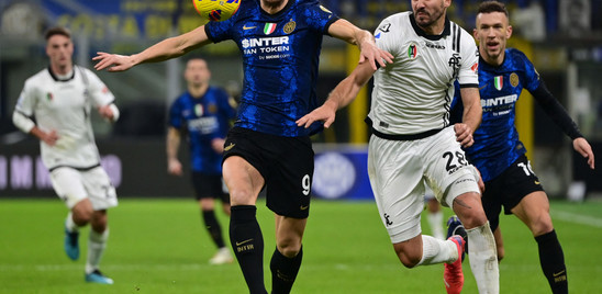Inter senza problemi, battuto lo Spezia 2-0