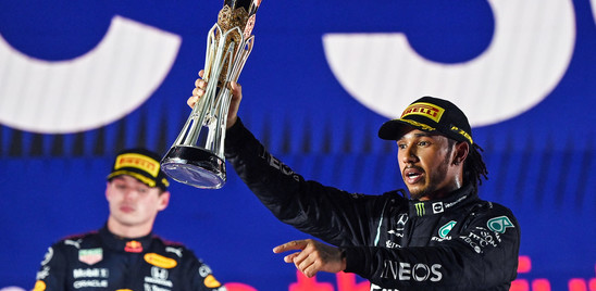 Gp Arabia, vince Hamilton davanti a Verstappen