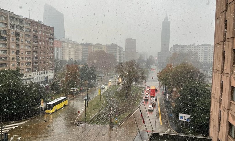 Meteo neve a milano