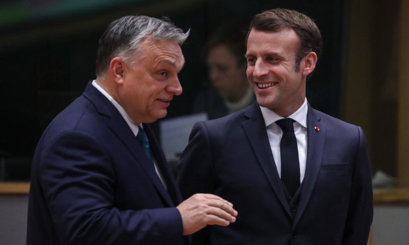 ue macron da orban inconta leader visegrad