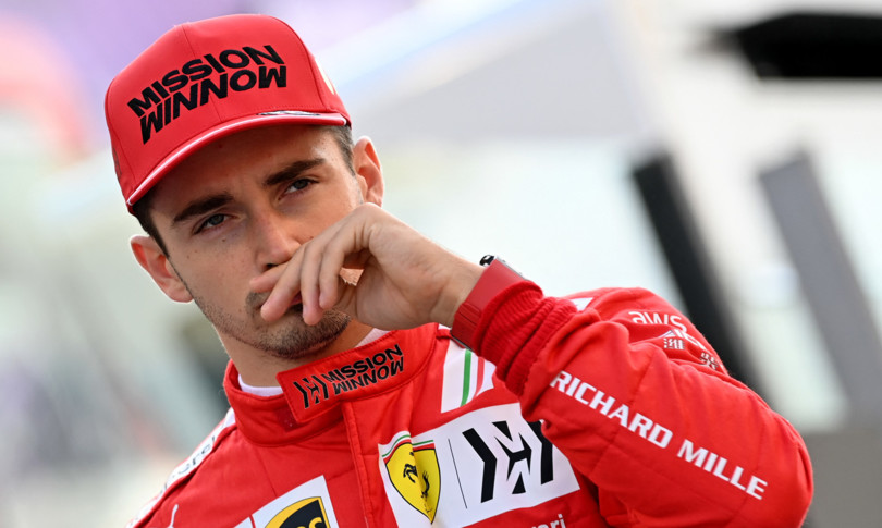 ferrari leclerc positivo al covid