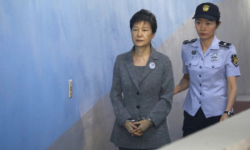 sudcorea graziata ex presidente park geun-hye