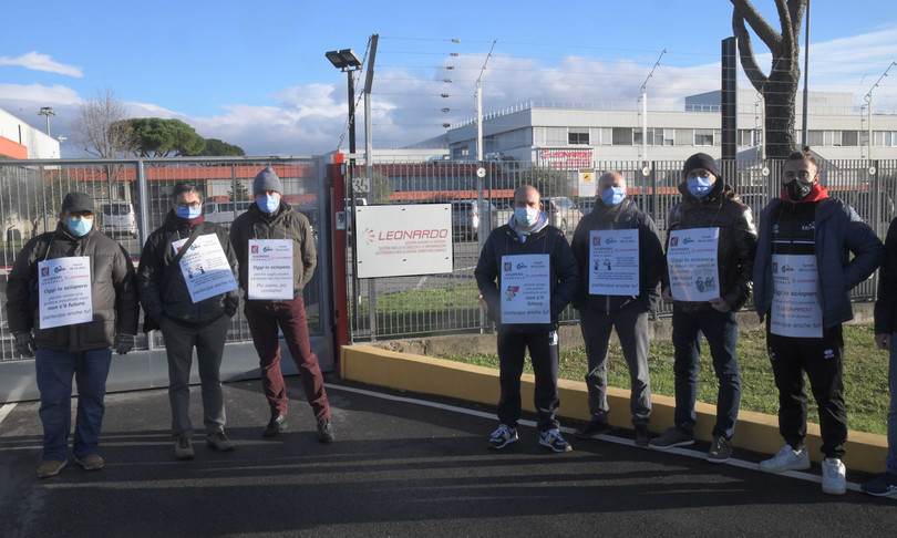 leonardo incontro per la cig ad aerostrutture