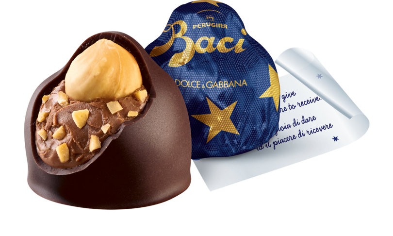 Cioccolatino frasi d'amore 100 anni Bacio Perugina