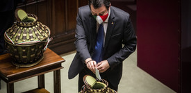 La fitta giornata di Salvini durante il voto per il Quirinale