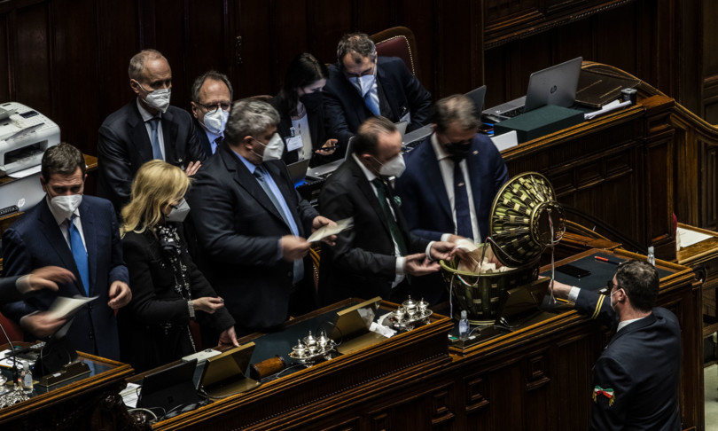 quinto scrutinio votazioni quirinale numeri schieramenti