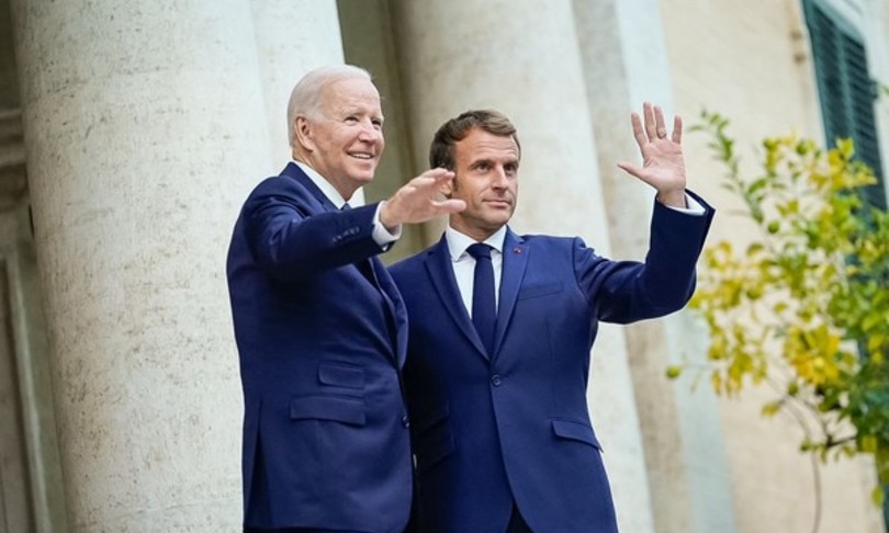ucraina biden macron impegno per risposta coordinata
