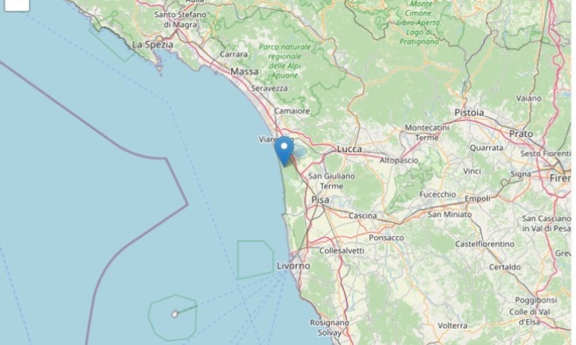 Terremoto Giani verifiche dopo sisma Viareggio