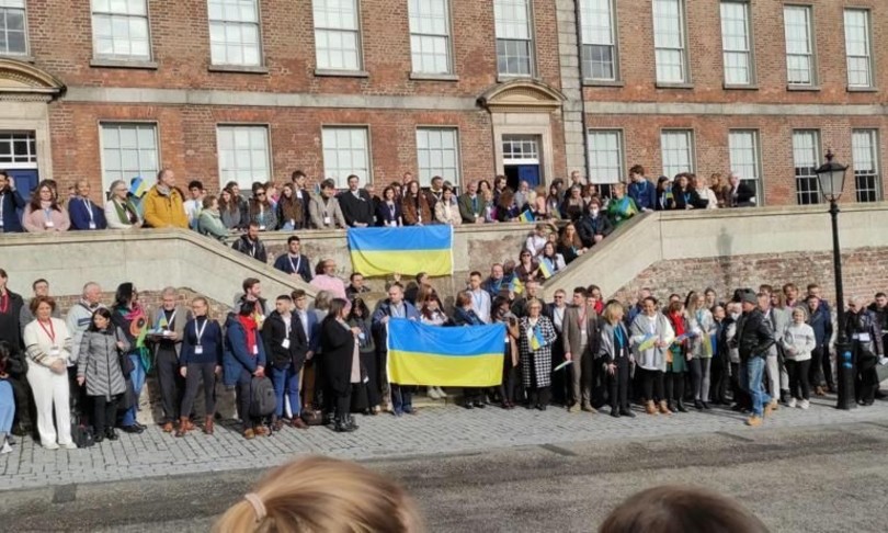 Futuro ue panel Dublino solidarietà ucraina