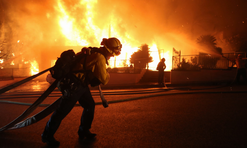 grandi incendi divorano ozono