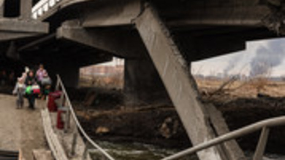 Le immagini di Kiev distrutta dai bombardamenti Le immagini di Kiev distrutta dai bombardamenti