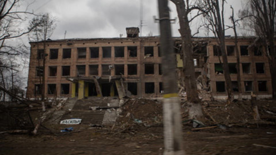 Le immagini di Kiev distrutta dai bombardamenti Le immagini di Kiev distrutta dai bombardamenti