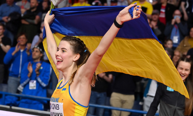 atletica mondiali indoor ucraina mahuchikh oro salto in alto
