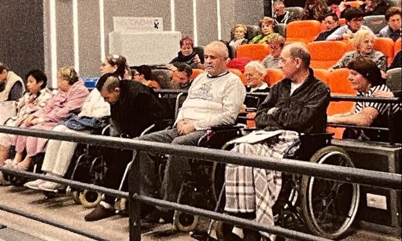 cinematerapia in italia in ospedale