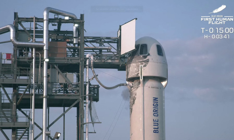 spazio nuova missione blue origin di jeff bezos