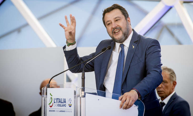 Salvini lancia la sfida per "vincere nel 2023" Salvini lancia la sfida per "vincere nel 2023"