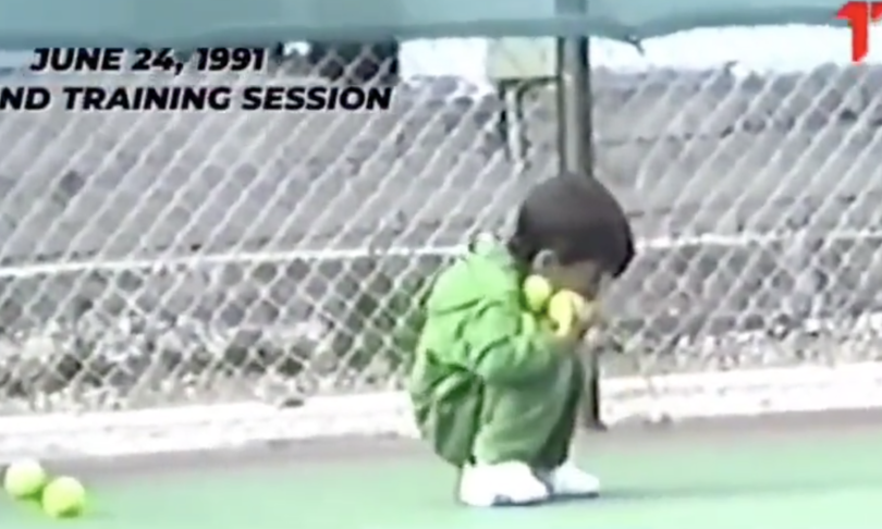 Quanto era forte Djokovic a 4 anni Quanto era forte Djokovic a 4 anni