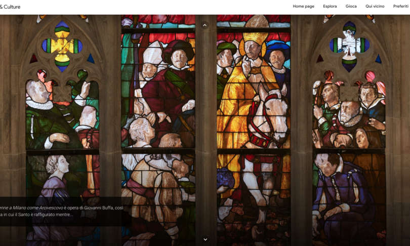 duomo milano con google visita online