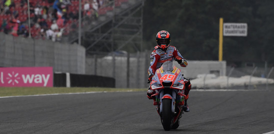 Prima fila tutta italiana al Mugello per il MotoGP, pole Di Giannantonio