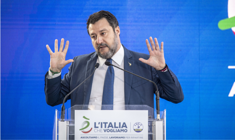 letta salvini mai piu insieme coalizione governo