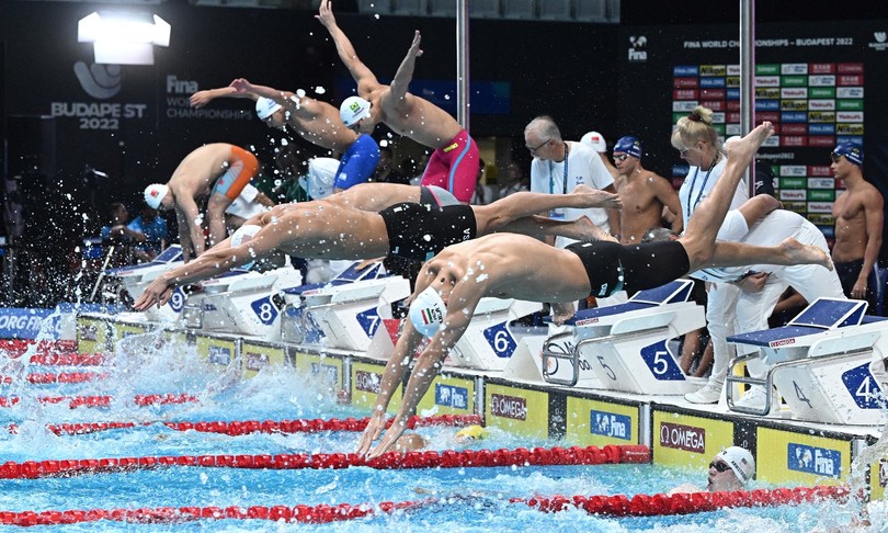 Mondiali nuoto Italia bronzo 4x100 stile libero